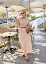 Modaci Grace Flowy Maxi Shirt Dress - Image 6