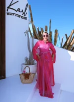 Pink Sunset Burkini - Image 2