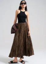Modaci Cocoa Crush Maxi Skirt
