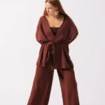 Calm Set Brown Winter Outfit