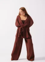 Calm Set Brown Winter Outfit