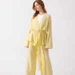 Calm Set Yellow Winter Outfit