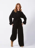 Calm Set Black Winter Outfit