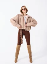 Urban Edge Jacket Beige - Image 2