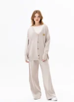 Luxury Beige Winter Outfit - Image 2