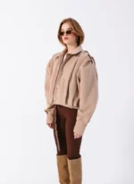 Urban Edge Jacket Beige - Image 3