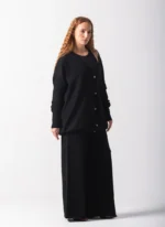 Luxury Black Winter Outfit - Image 3