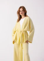 Calm Set Yellow Winter Outfit - Image 3