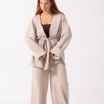 Calm Set Beige Winter Outfit