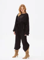 Calm Set Black Winter Outfit - Image 2