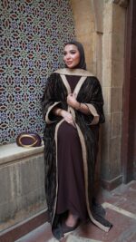 velvet kaftan