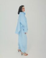 Baby Blue MODACI Linen Elegance Co-Ord Set - Image 2
