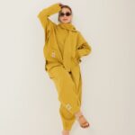 Mustard MODACI Linen Elegance Co-Ord Set
