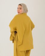 Mustard MODACI Linen Elegance Co-Ord Set - Image 4