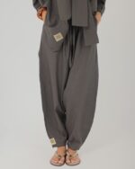 Gray MODACI Linen Elegance Co-Ord Set - Image 2