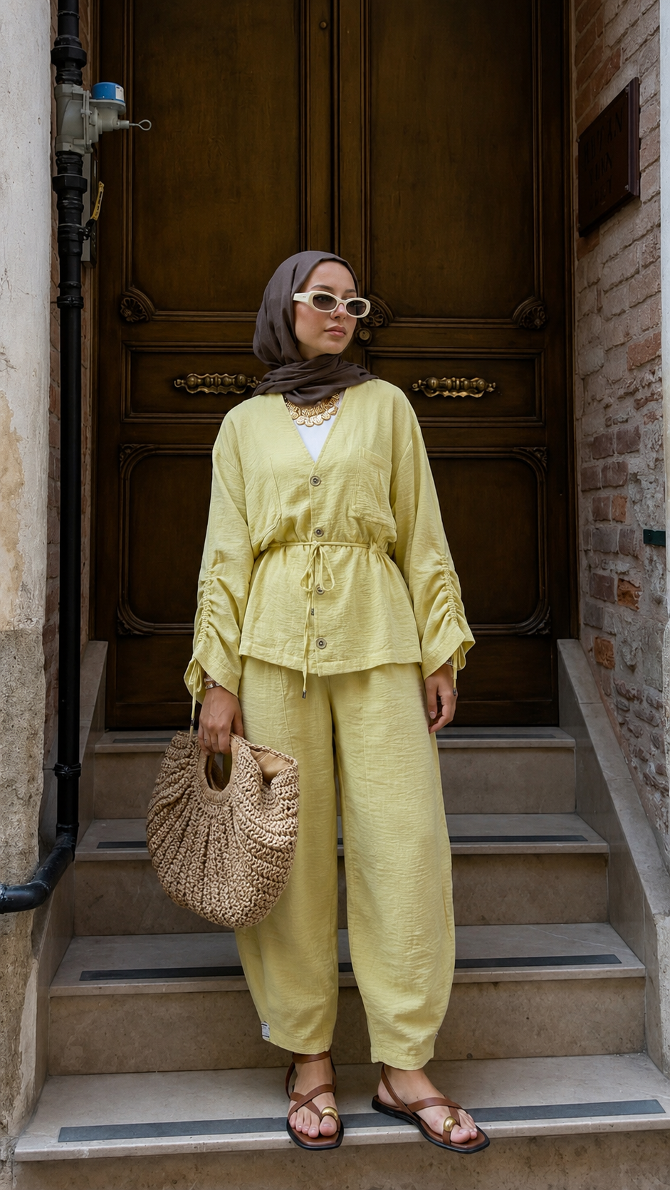 IMG_3309 Linen Cotton Co-Ord Set - Image 1